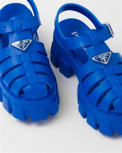 sandalo scozzese blu prada amazon|Prada Sandals for Women .